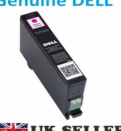 Dell GENUINE ORIGINAL DELL Magenta Ink Cartridge for V525w V725w All in One Wireless Printers , 400 Page Yield , Dell P/N : N618W , amp; FOIL SEALED ,