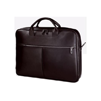dell Leather Premium Carrying Case - Black -
