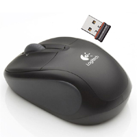 dell Logitech M305 Cordless Mouse - Black