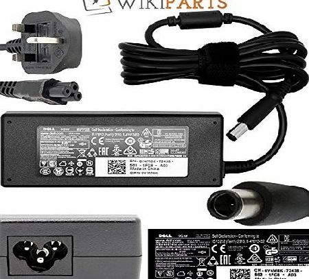 Dell NEW DELL ORIGINAL 90W - 19.5V - 4.62A POWERSUPPLY/ADAPTOR COMPATIBLE WITH THE FOLLOWING DELL MODELS / LATITUDE: XT3 E6220 E6320 E6420 E6520 / INSPIRON : N4050 N4110 N4120 N5110 N7110 M4110 M5110 / VOS