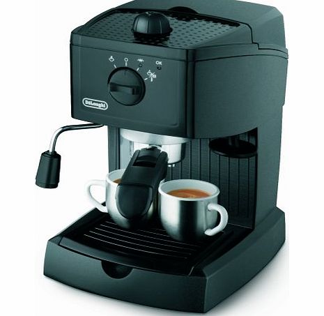  EC145 1 Litre 1100 Watt Pump Espresso Coffee Machine, Black