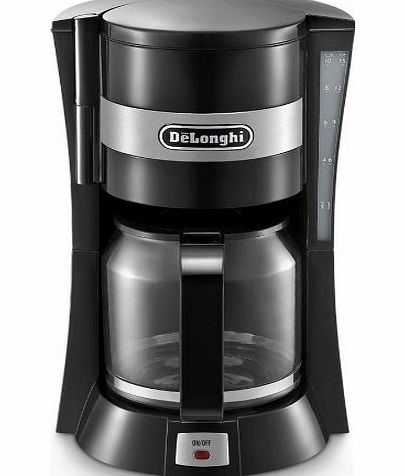 DeLonghi  Filter Coffee Machine Black (Delonghi filter coffee maker)