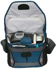 Delsey Gadget Bag - XEO90 - Black and Blue