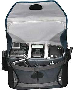Delsey Gadget Bag - XEO95 - Black and Grey