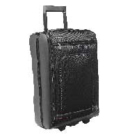 Delsey Luggage Protexi 54cm Cabin Trolley Case Black
