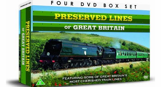 Demand Media PRESERVED LINES OF GREAT BRITAIN 4 DVD Gift Set