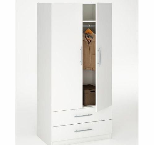 Demeyere Washington 2 Door 2 Drawer Wardrobe
