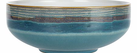 Denby Azure Coast Soup/Cereal Bowl, Blue,