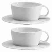 James Martin Tea Cup and Saucers 2pack