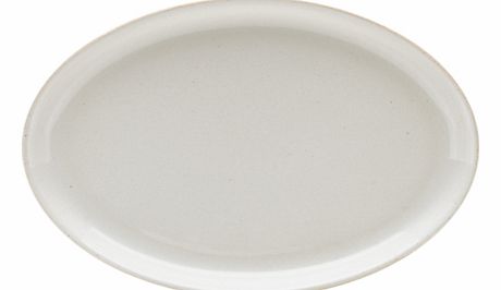 Denby Linen Oval Serving Platter