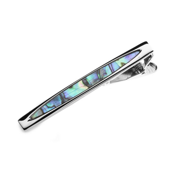 Abalone Skimm Tie Clip by