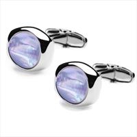 Mother of Pearl Skimm Cufflinks by