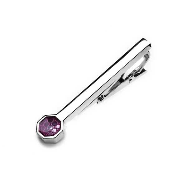 Pink Roman Berry Tie Clip by