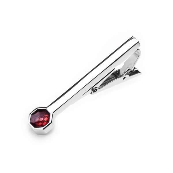 Red Roman Berry Tie Clip by