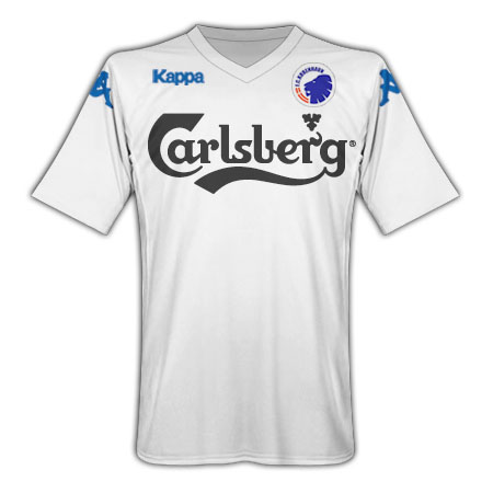 Denmark Kappa 2010-11 FC Copenhagen Kappa Home Shirt