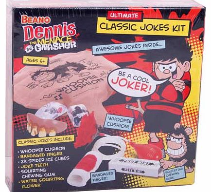 Dennis the Menace Dennis and Gnasher Ultimate Classic Jokes Kit