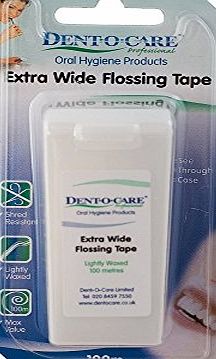 Dent-O-Care 100 m Extra Wide Flossing Tape