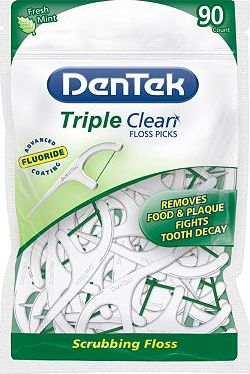 Dentek, 2041[^]10084432 Mint Flossers 90 Pack 10084432