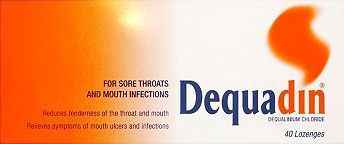Dequadin, 2041[^]10086846 0.25mg Lozenges - 40 Lozenges 10086846