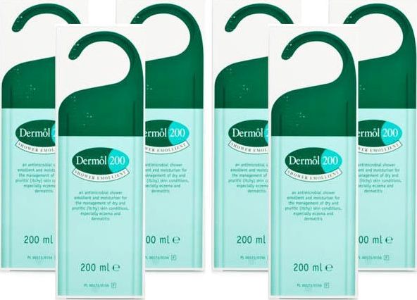 Dermol, 2102[^]0104358 200 Shower Emollient 200ml - 6 Pack