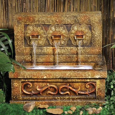 Derwent Edge Lit Water Feature