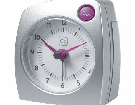 Design Go Alarm Call Clock Silver One Size