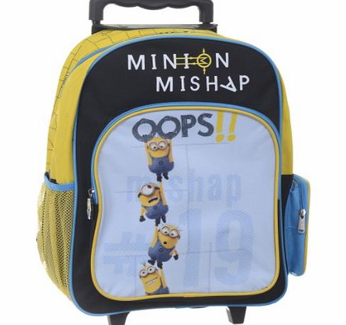 Despicable Me 2 Childrens Wheeled Trolley Backpack Bag