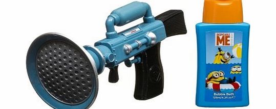 Despicable Me Bath Gift Set - Fart Gun Blaster amp; 125ml Bubble Bath