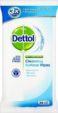 Dettol, 2041[^]10086762 Antibacterial Surface Wipes - 1 Pack