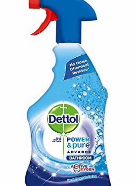 Dettol Power and Pure Bathroom Spray 750 ml (Pack of 3)