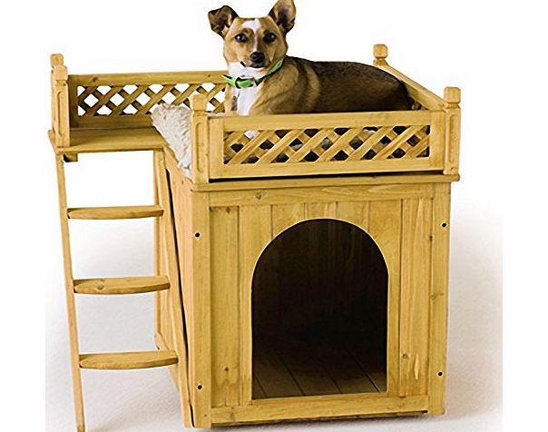 Deuba Dog kennel wooden dog kennels garden dog houses animal house pet puppy house dog kennel