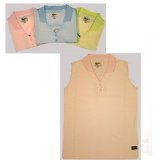 Devon and Jones Confidence Ladies Classic Stripe Golf Shirt - Lilac with white - XL