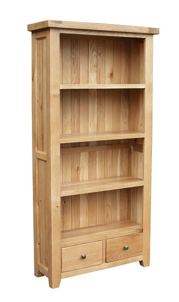 Devon Oak Large Bookcase