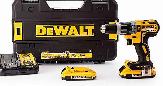 DEWALT  DCD796D2-GB 18 V XR Brushless Compact Lithium-Ion Combi Drill