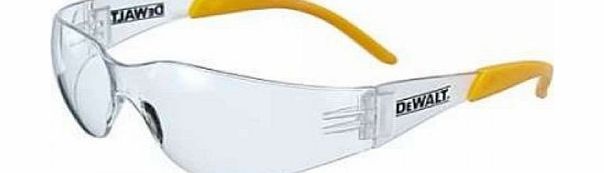DeWalt  Protector Clear Ploycarbon Safety Glasses - Yellow/Clear, One Size
