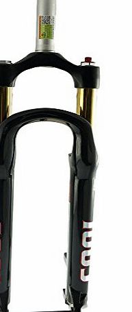 DFS Mountain Bike Fork Air Suspension Rock Shox Cycling Tack 26`` COOL-A 1911(black)