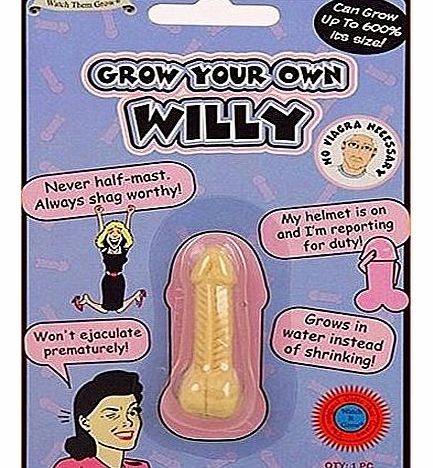 Grow Your Own Willy Funny Birthday Hen Gift