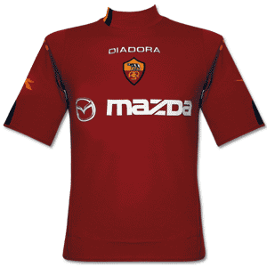 03-04 AS Roma Home shirt