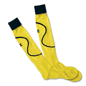 Diadora 08-09 Scotland Home Socks Yellow