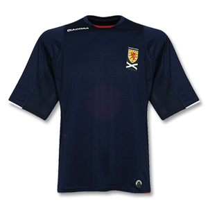08-09 Scotland Training Shirt - navy