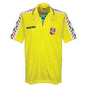 Diadora 97-98 Lithuania Home Shirt - Grade 8