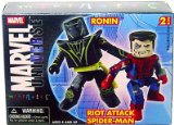 Diamond Marvel Minimates Ronin Vs Riot Attack Spiderman