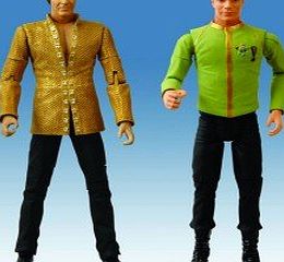 Diamond Select Space Seed Kirk and Khan 2 Pack Action Figures