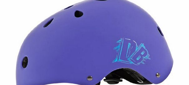 Diamondback Purple BMX Helmet - Matte Purple, Medium