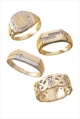 DIAMONDS BY DESIGN diamond-set rings in 9-ct gold