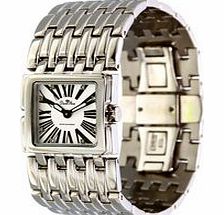 Dolce white pearl dial diamond bracelet watch