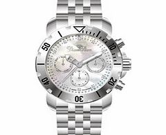 Diamstars Multi-fortune white diamond dial watch