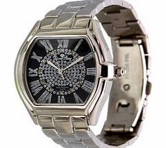 Diamstars Vanity black diamond dial bracelet watch