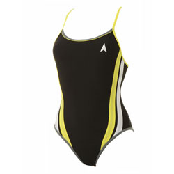 Diana Amberley Swimsuit - Black and Yellow