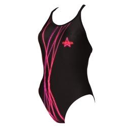 Diana Endless Swimsuit - Black and Pink